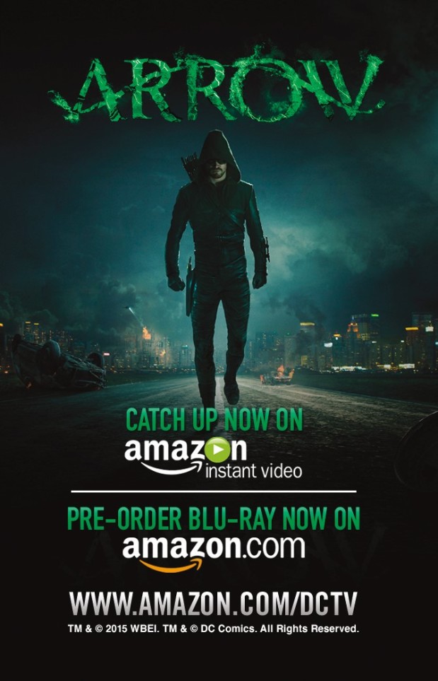 SDCC 2015 WBTV keycard Arrow