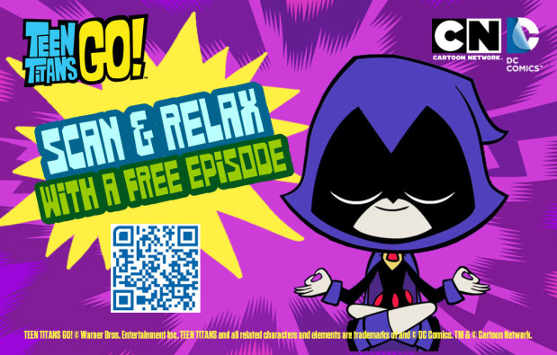 SDCC 2015 WBTV keycard Teen Titans Go - Raven