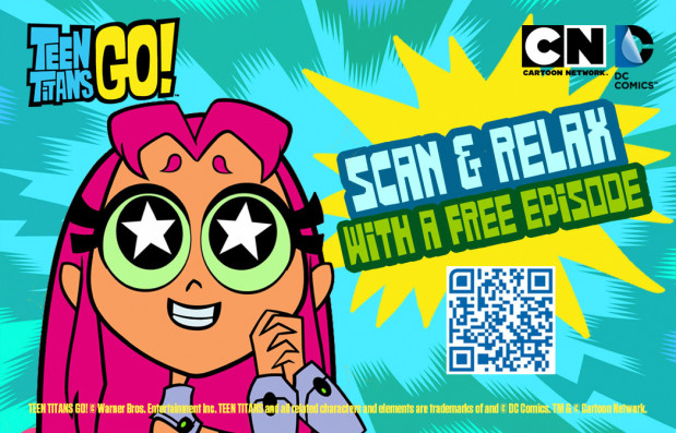 SDCC 2015 WBTV keycard Teen Titans Go - Starfire