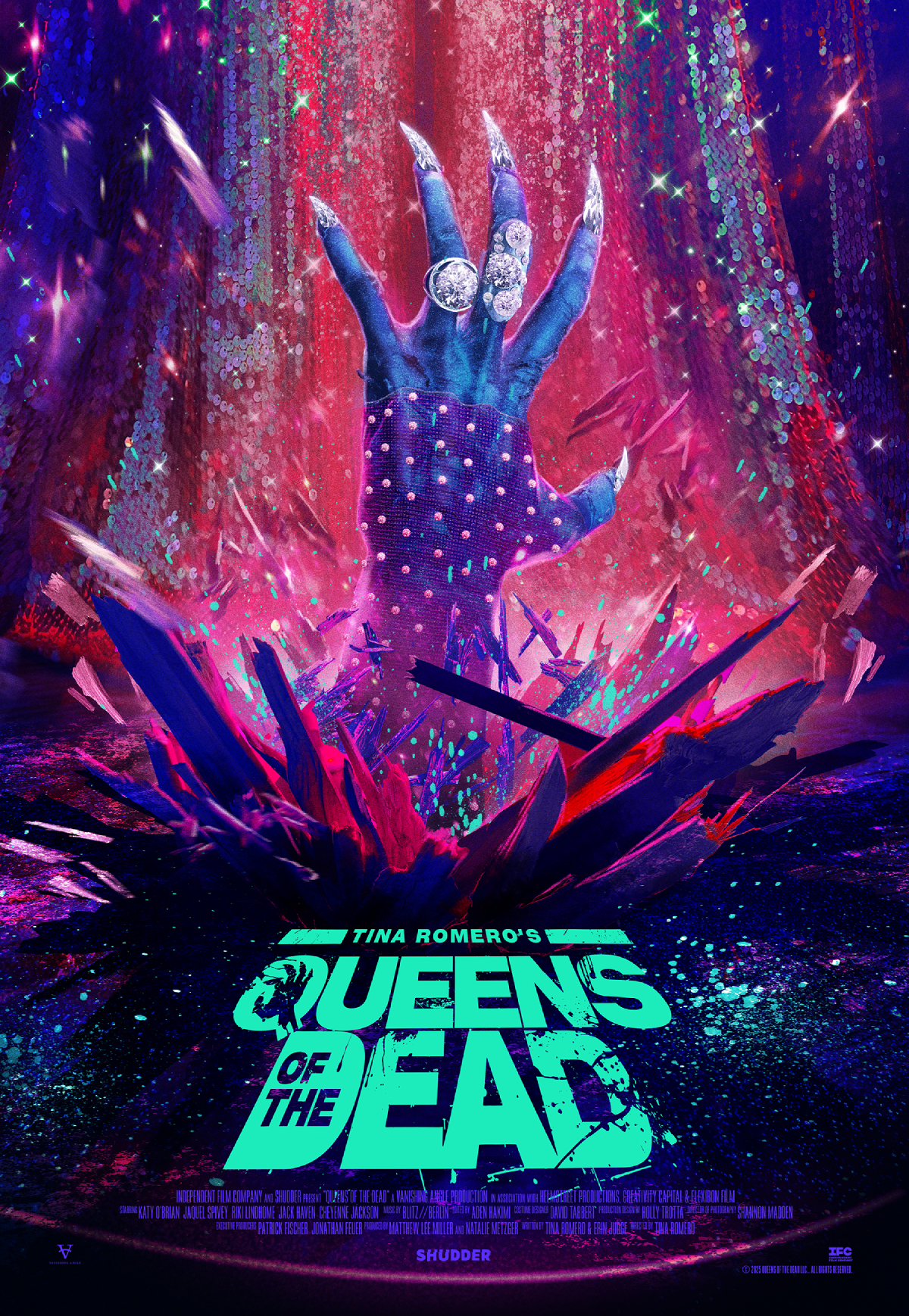 shudder-queens-of-the-dead-teaser-poster-katy-obrian-tomas-matos-nina-west-dominique-jackson-margaret-cho-tina-romero